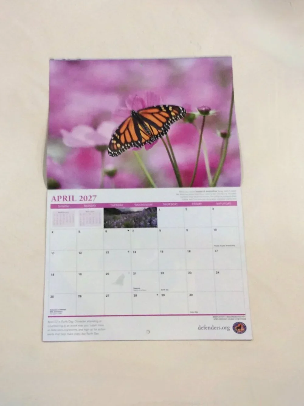 Defenders of Wildlife 2026-2027 Eighteen-Month Calendar